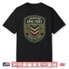 Operation Epic Fury The Retro 90S Command Patch Design Shirt