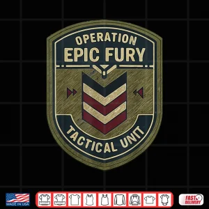 Operation Epic Fury The Retro 90S Command Patch Design Shirt 4 Design Operation Epic Fury The Retro 90s Command Patch Design Shirt
