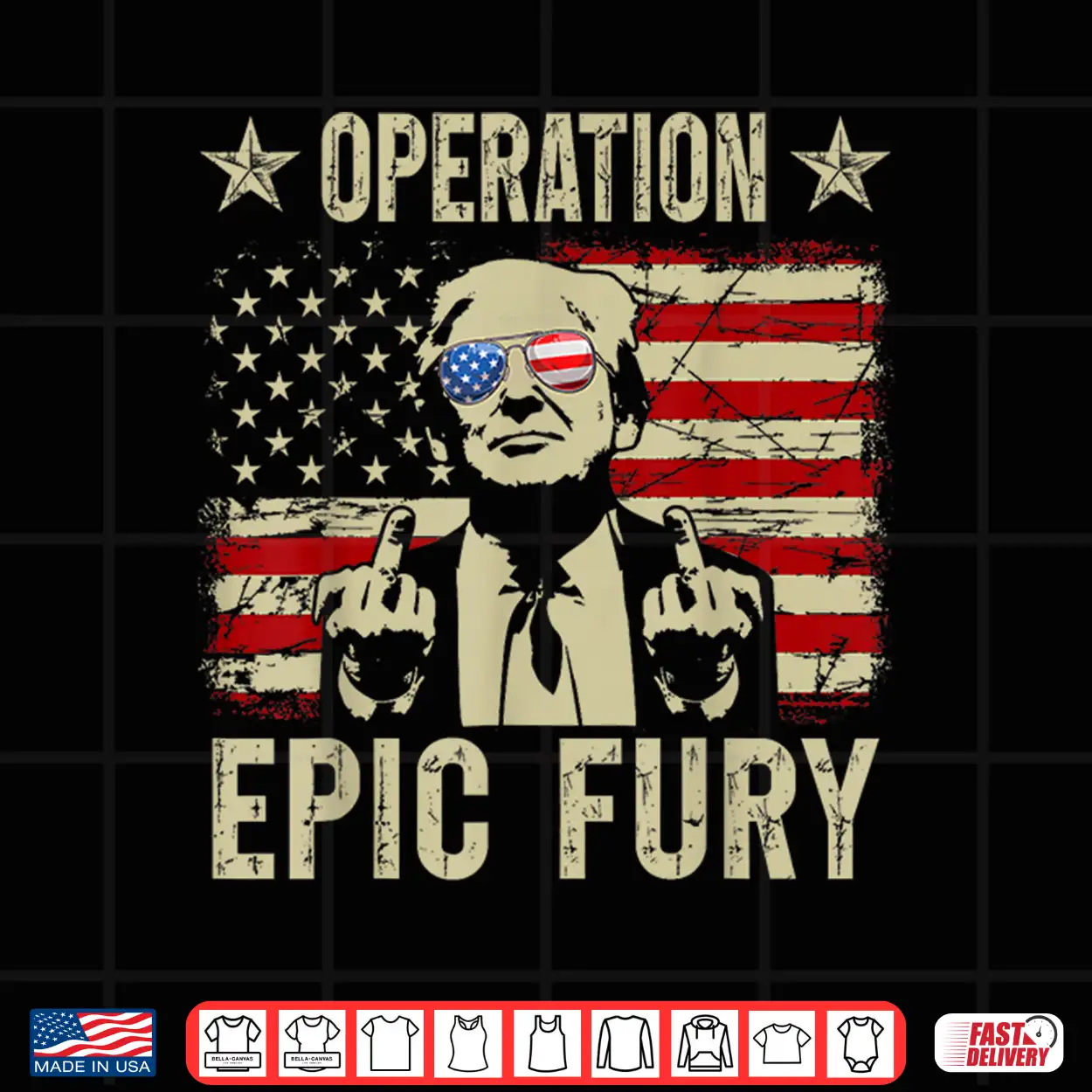 Operation Epic Fury Usa Vintage Flag Shirt Operation Epic Fury Usa Vintage Flag Shirt