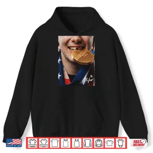 Hoodie Jack Hughes Team USA Hockey Shirt