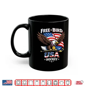 Mug Free Bird USA Hockey Gold Medal Shirt