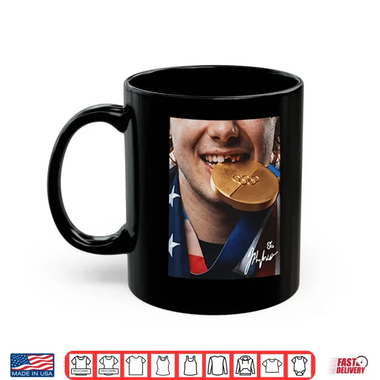 Mug Jack Hughes Team USA Hockey Shirt