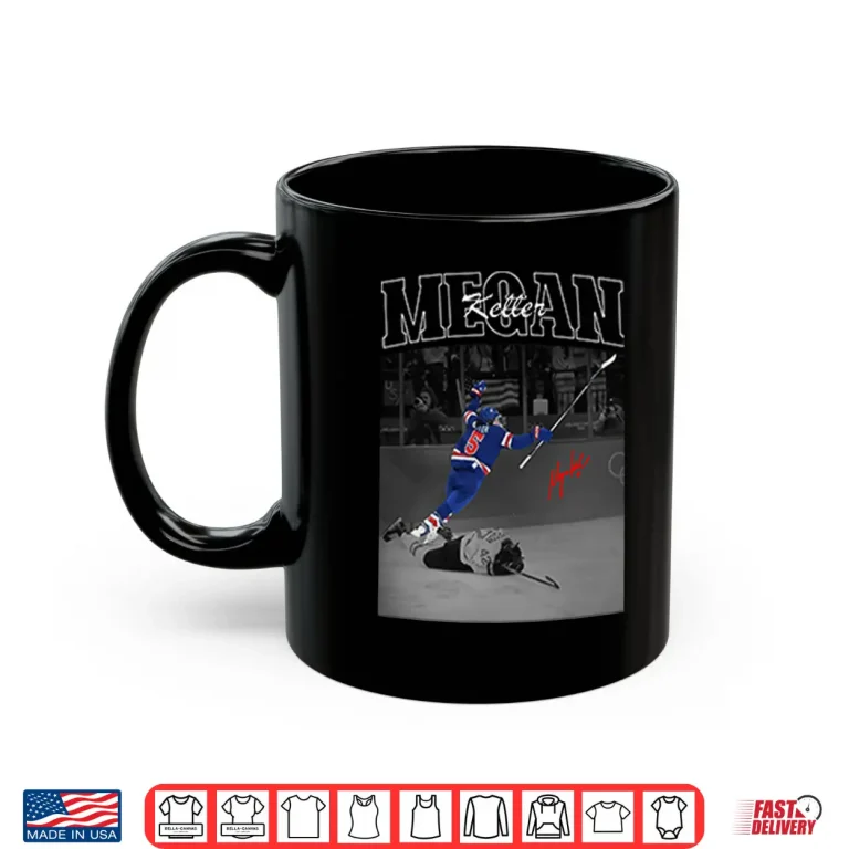 Mug Megan Keller USA Champion Hockey Shirt