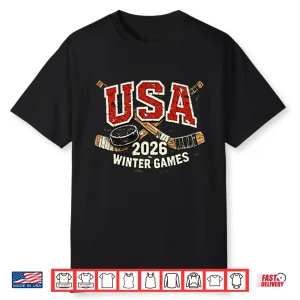 Usa Hockey 2026 Winter Games Shirt