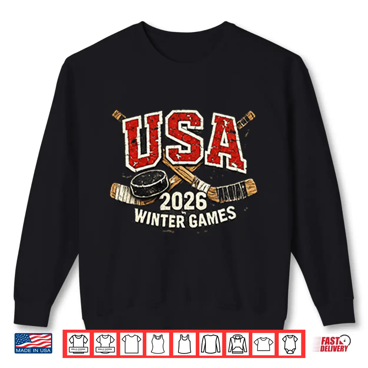 Usa Hockey 2026 Winter Games Shirt Usa Hockey 2026 Winter Games Shirt