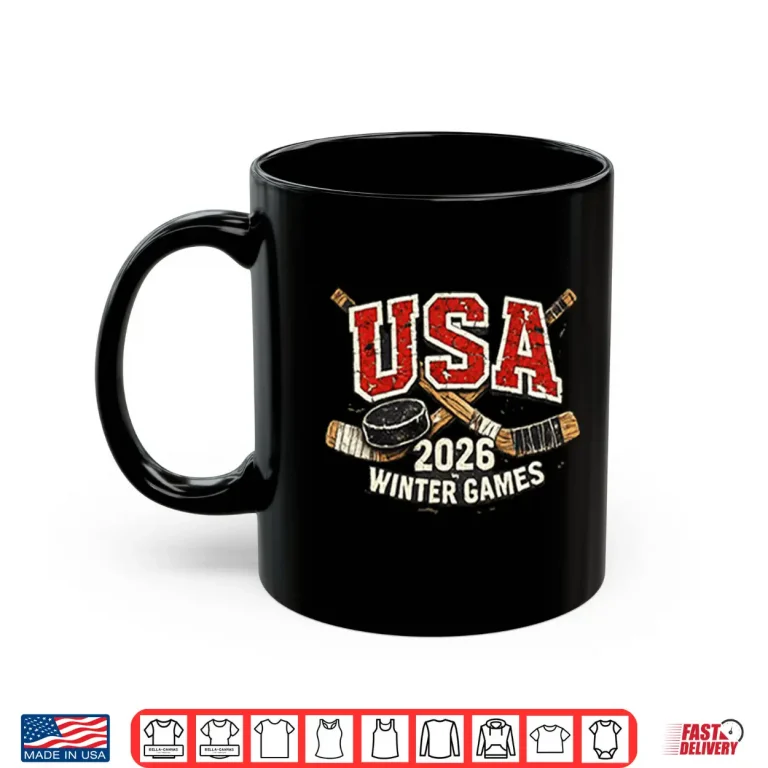 Mug USA Hockey 2026 Winter Games Shirt