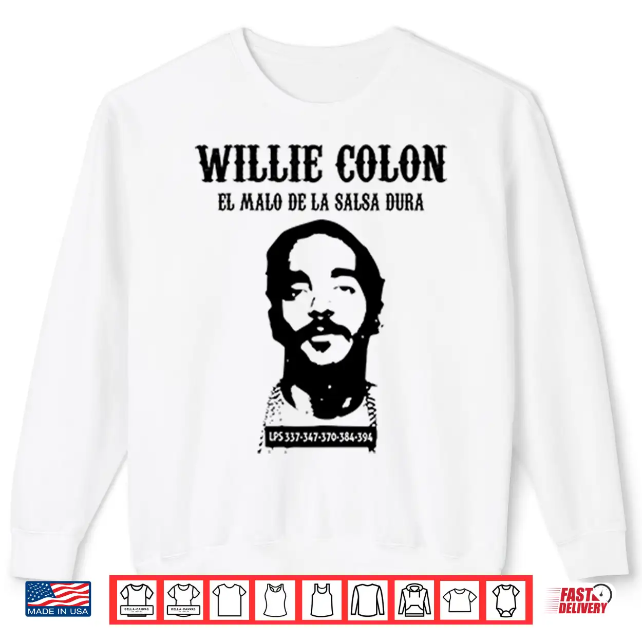 Willie Colon El Malo De La Salsa Dura Shirt Willie Colon El Malo De La Salsa Dura Shirt
