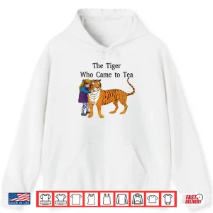 Hoodie Word Book Day The Tiger Who Came To Tea Shirt