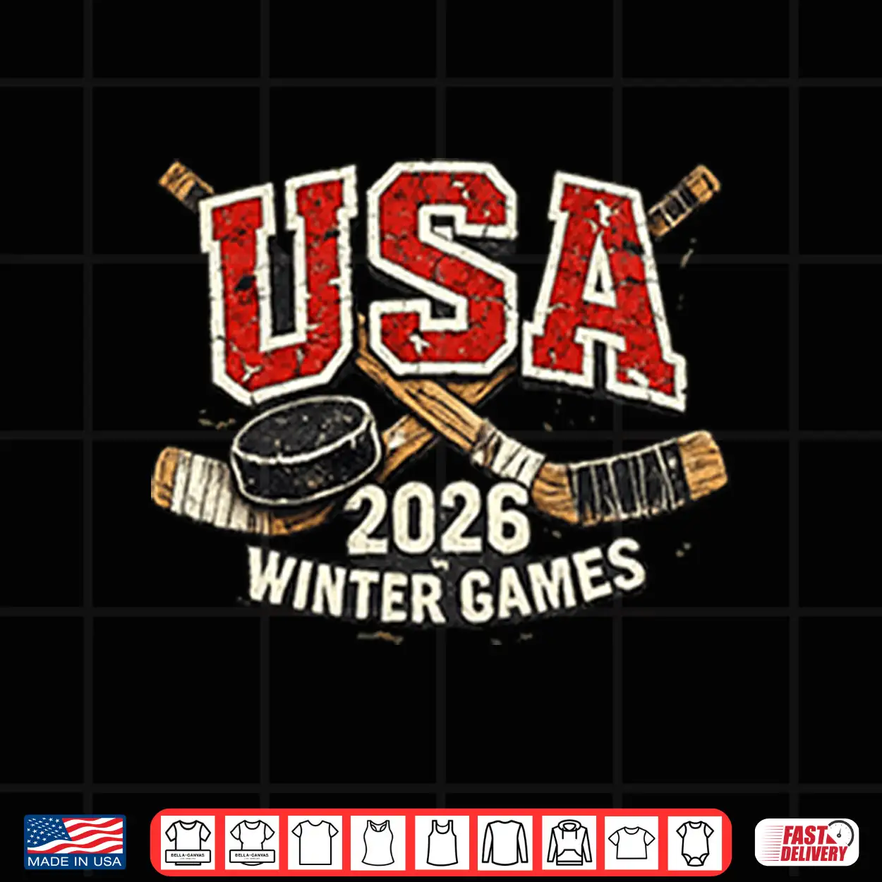 Usa Hockey 2026 Winter Games Shirt Usa Hockey 2026 Winter Games Shirt
