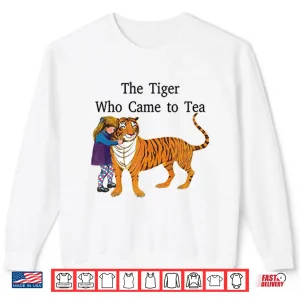 Sweatshirt Word Book Day The Tiger Who Came To Tea Shirt