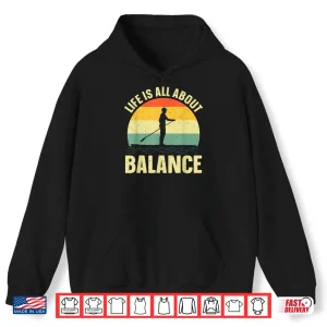 Hoodie Paddleboard Art For Men Women Paddleboarding Paddle Board Shirt