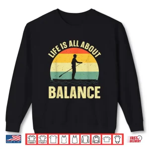 Sweatshirt Paddleboard Art For Men Women Paddleboarding Paddle Board Shirt
