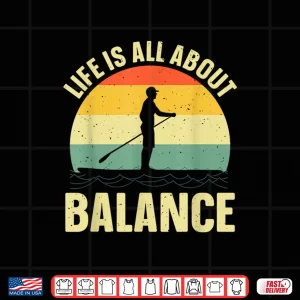 Design Paddleboard Art For Men Women Paddleboarding Paddle Board Shirt