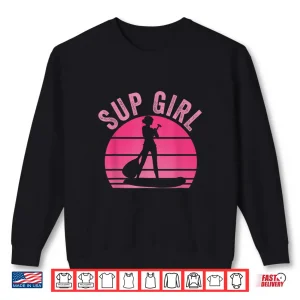 Sweatshirt Stand Up Paddling Board SUP Supboard Girls Shirt