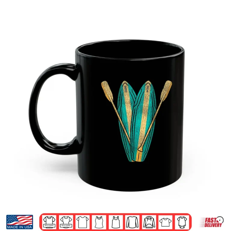 Mug Summer Paddle Board Stand Up Paddleboarding Shirt