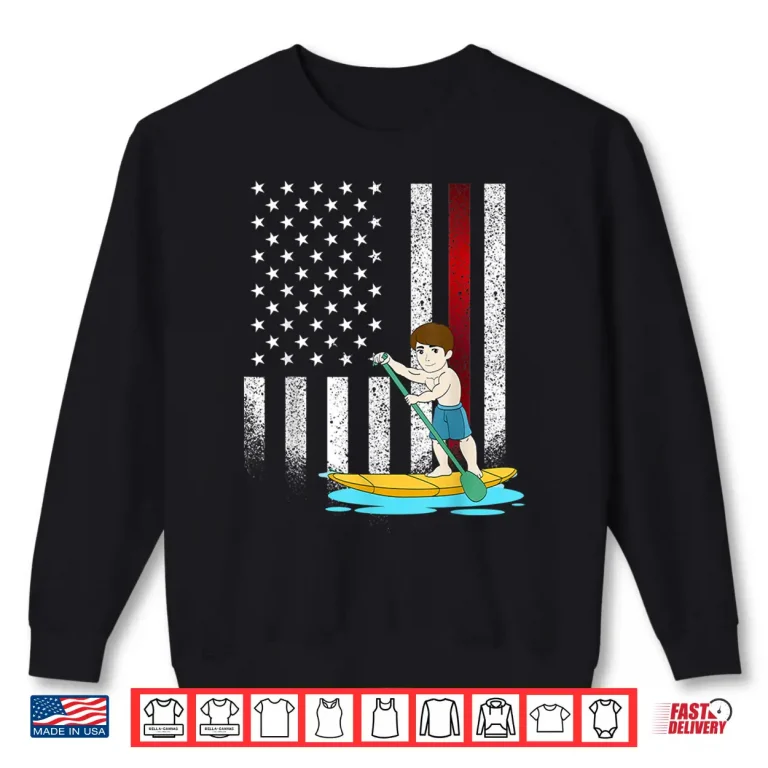 Sweatshirt Funny Paddleboarding Shirt Stand Up Paddle Board SUP Shirt