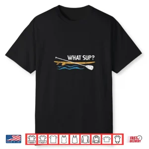 Paddleboard Sup Paddleboarding Paddleboarder Distressed Shirt