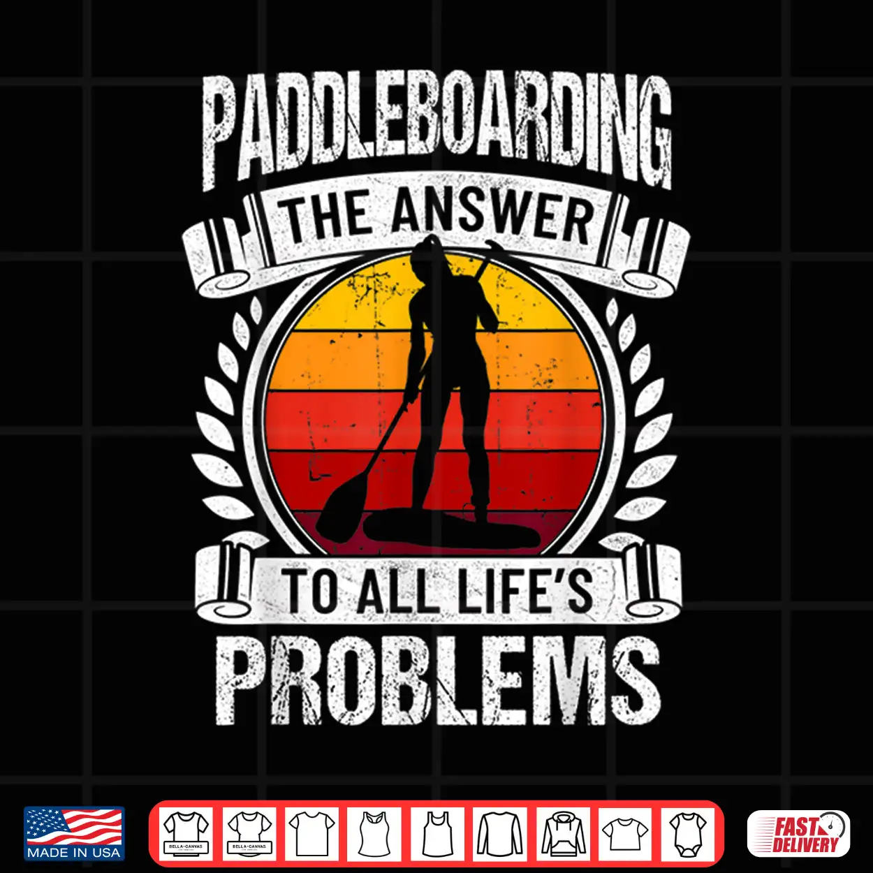 Paddleboarder Vintage Stand Up Paddleboarding Women Shirt Paddleboarder Vintage Stand Up Paddleboarding Women Shirt