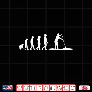 Design Evolution Paddleboarding SUP Evolution Paddle Boarding Shirt