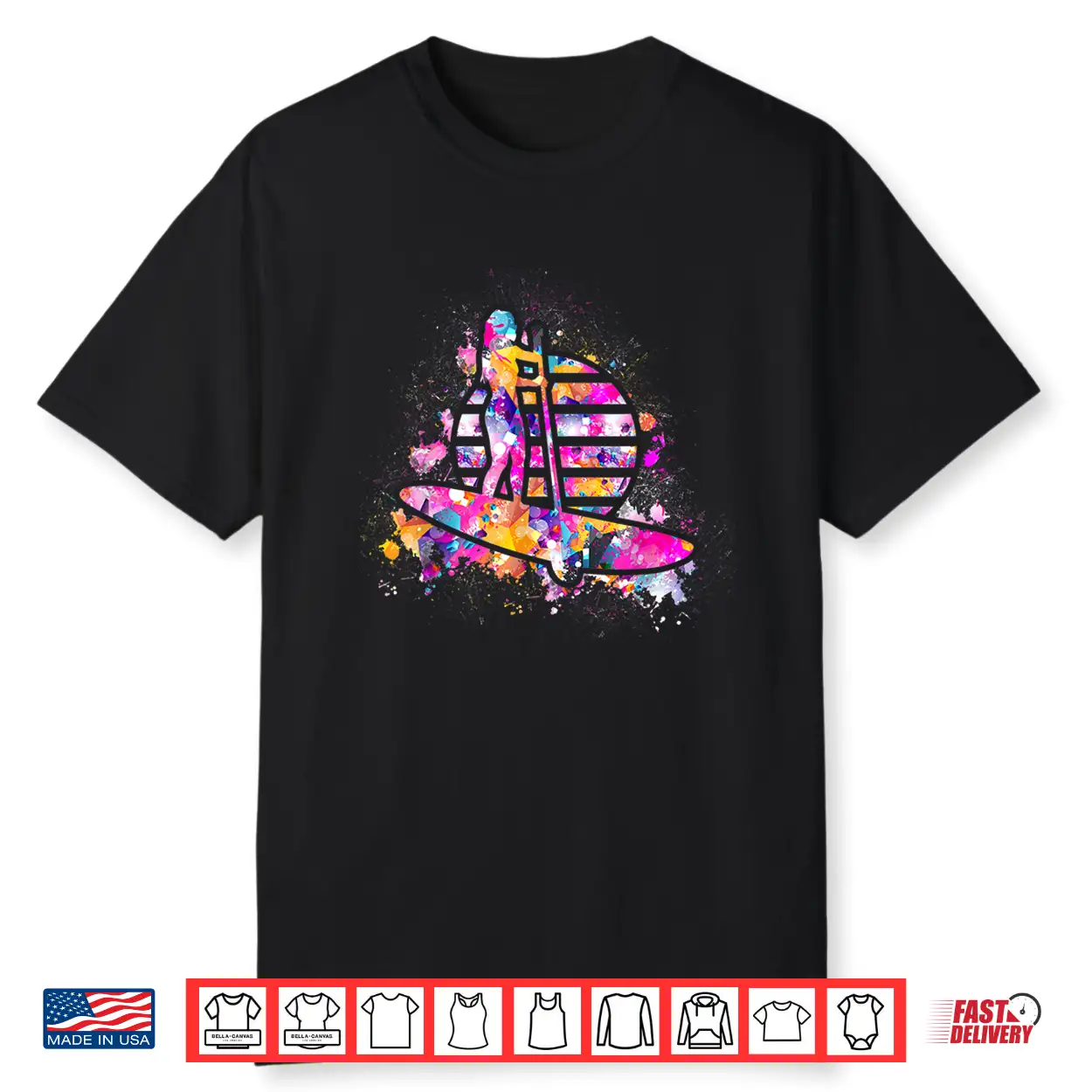 Pink Sunset Sup Gift For Women Who Love Paddleboarding Shirt Pink Sunset Sup Gift For Women Who Love Paddleboarding Shirt