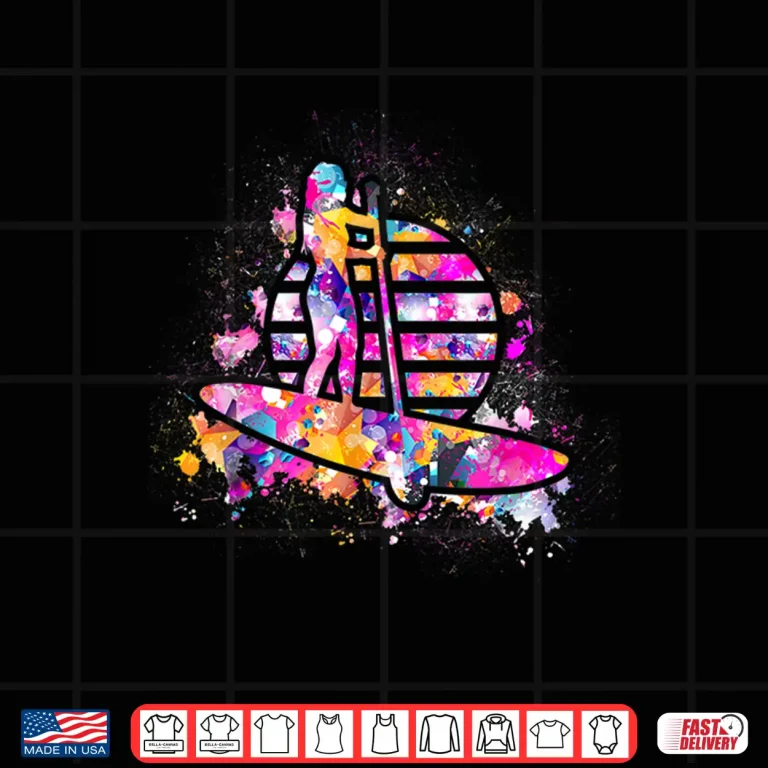 Design Pink Sunset SUP Gift For Women Who Love Paddleboarding Shirt