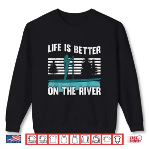 Sweatshirt SUP River Paddleboard Paddle Boarder Stand Up Paddling Shirt