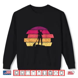 Sweatshirt Stand Up Paddle Board Water Sports Paddleboard SUP Girl Shirt