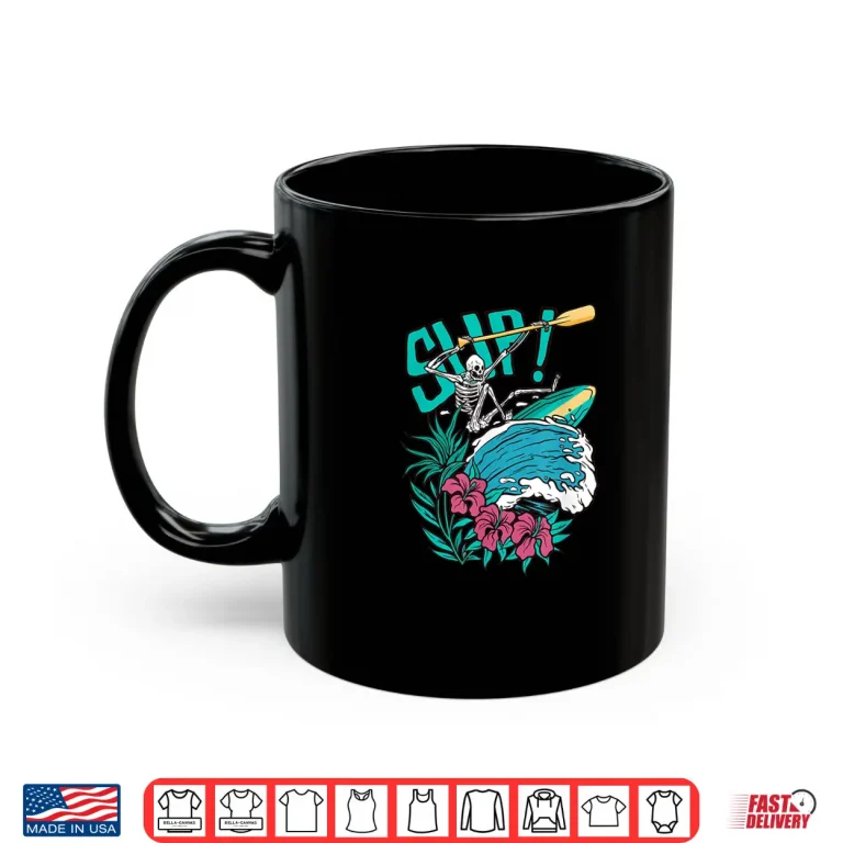Mug Paddleboarding Hawaiian Surfing Stand up Paddle sup board Shirt