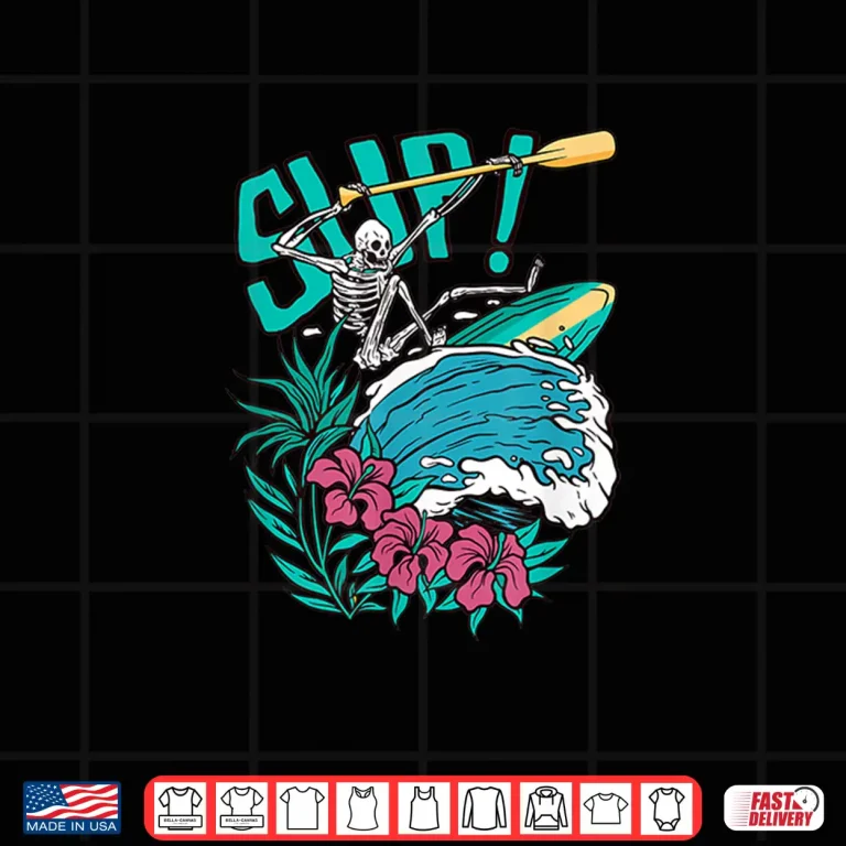 Design Paddleboarding Hawaiian Surfing Stand up Paddle sup board Shirt