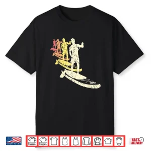 Retro Paddleboard Shirt For Paddle Boarder Stand Up Paddle Shirt