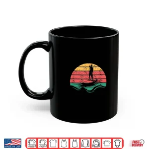 Mug Retro Stand Paddle Board Sunset Water Sport Shirt