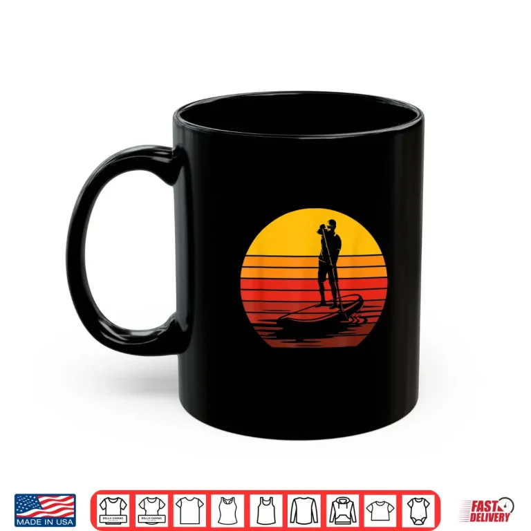 Mug Retro Stand Up Paddleboarding Shirt