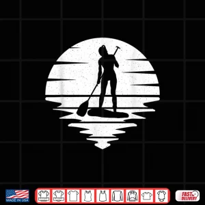 Design SUP Girl Water Sports Paddleboard Girl Stand Up Paddle Board Shirt