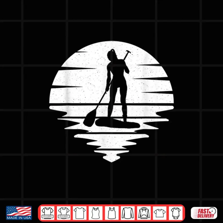 Design SUP Girl Water Sports Paddleboard Girl Stand Up Paddle Board Shirt