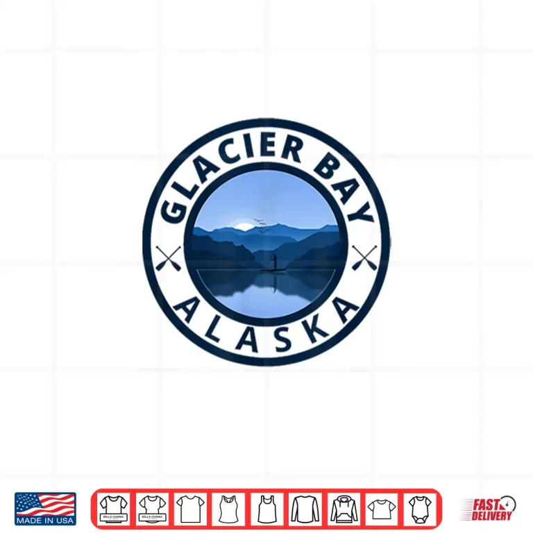 Design SUP Glacier Bay Alaska Paddleboarding Alaskan Water Sports Shirt