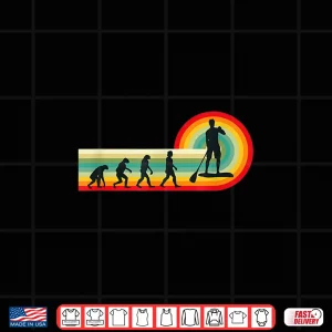 Stand Up Paddle Board Evolution Retro Paddleboarder Sup Shirt 4 Design Stand Up Paddle Board Evolution Retro Paddleboarder SUP Shirt