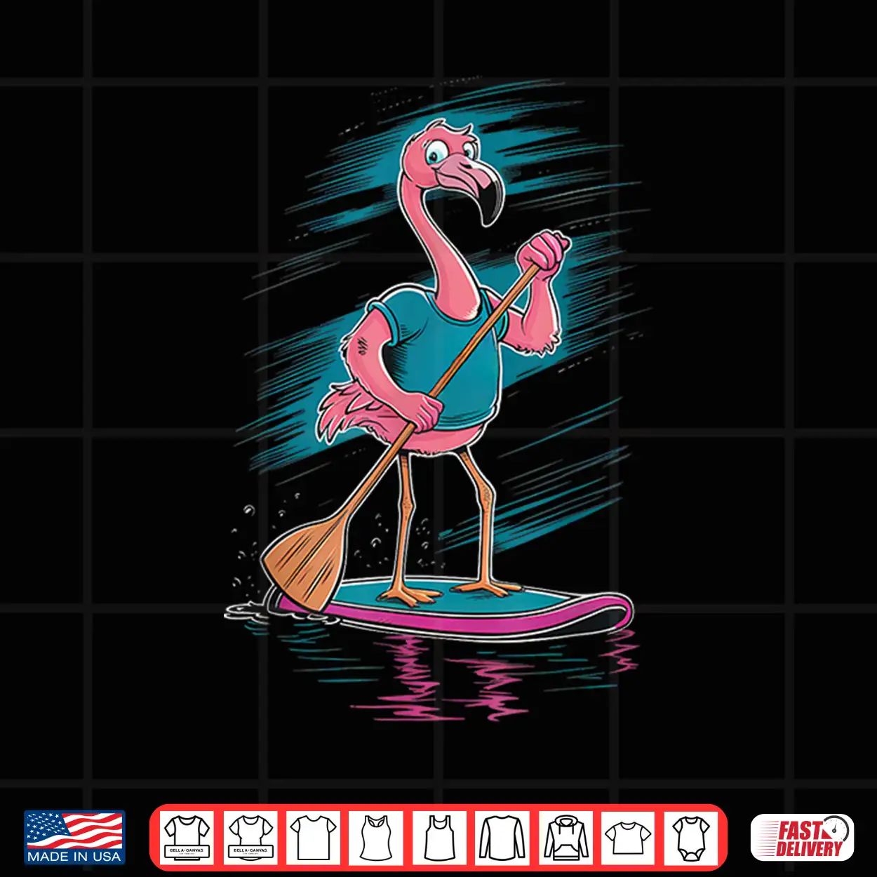 Stand Up Paddle Paddleboard Flamingo Shirt Stand Up Paddle Paddleboard Flamingo Shirt