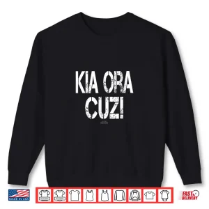 Sweatshirt Surfing Kia Ora Cuz Paddleboarding SUP Lover New Zealand Shirt