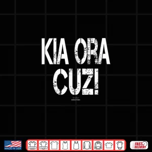 Design Surfing Kia Ora Cuz Paddleboarding SUP Lover New Zealand Shirt