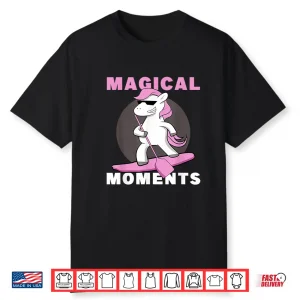 Paddle Board Magical Moments Stand Up Paddling Unicorn Sup Shirt