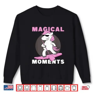 Sweatshirt Paddle Board Magical Moments Stand Up Paddling Unicorn SUP Shirt
