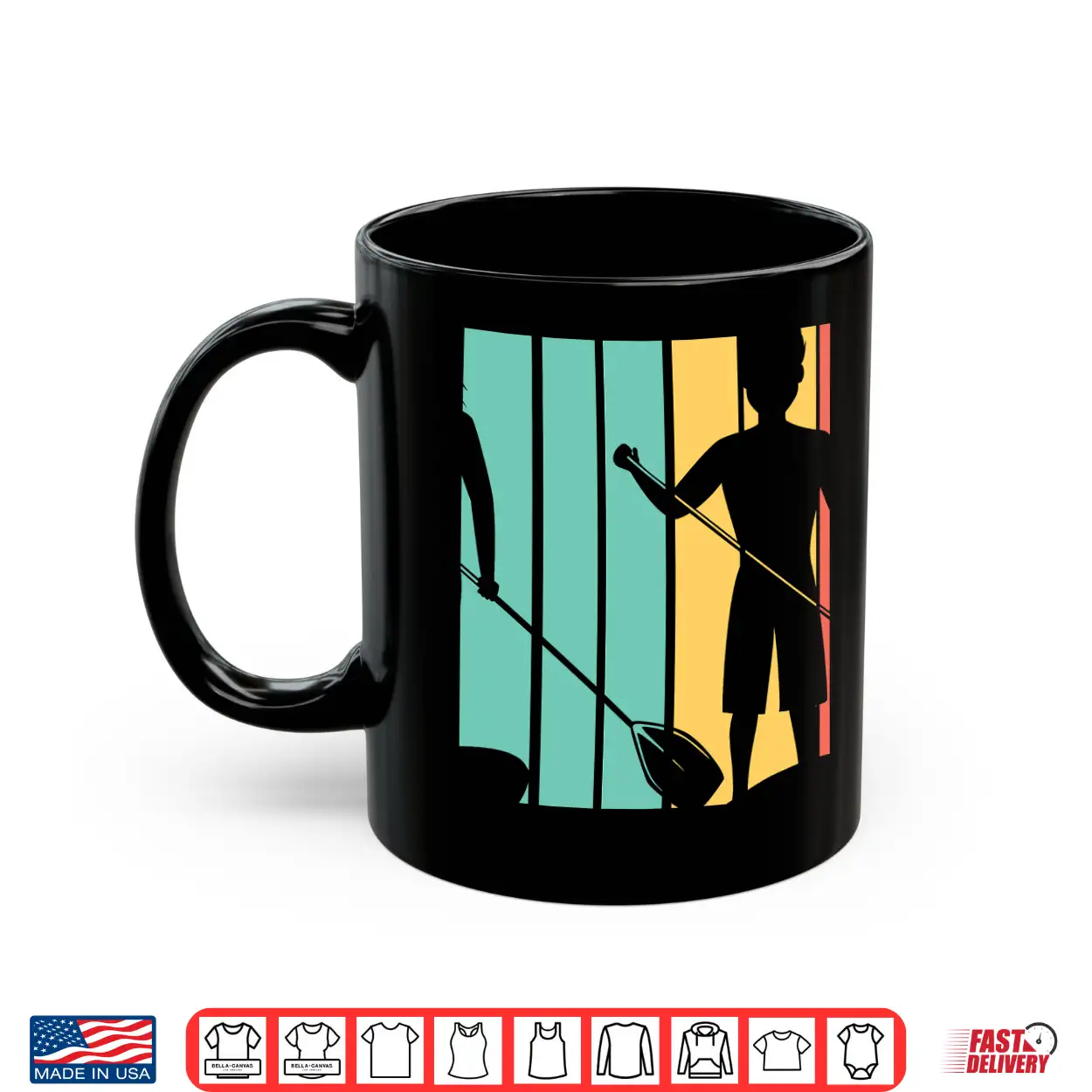 Retro 1970’S Style Paddleboard Paddleboarding Shirt Retro 1970’S Style Paddleboard Paddleboarding Shirt