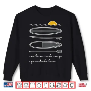 Sweatshirt Stand Up Paddleboard Stand Up Paddle Paddling SUP Shirt