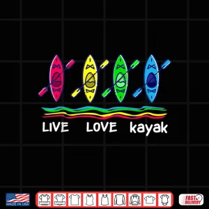 Design Cool Kayaks Shirt For Outdoor Adventure kayaking boating Shirt