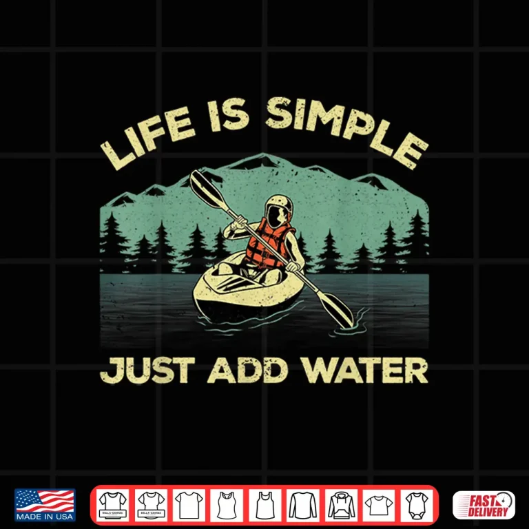 Design Funny Kayaking Design For Men Women Paddling Canoeing Lover Shirt