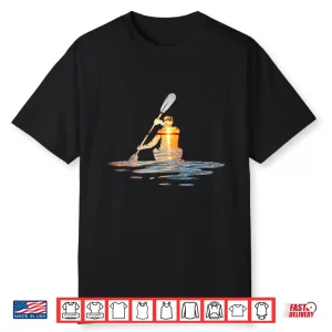 Kayaking Silhouette Kayak Kayaker Shirt