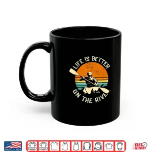 Mug Kayak Water Sports Paddle Boat Canoe Kayak Paddling Kayaker Shirt