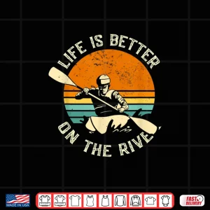 Design Kayak Water Sports Paddle Boat Canoe Kayak Paddling Kayaker Shirt