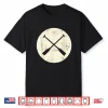 Retro Vintage Canoe Paddles Crossing Canoe & Kayaking Shirt
