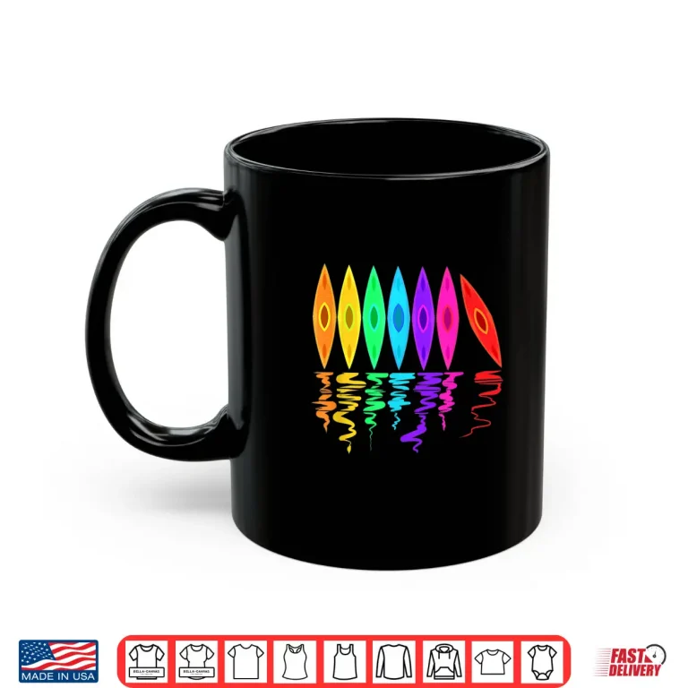Mug River Kayaking Gift for Lake Kayak Trip Boating Team Shirt